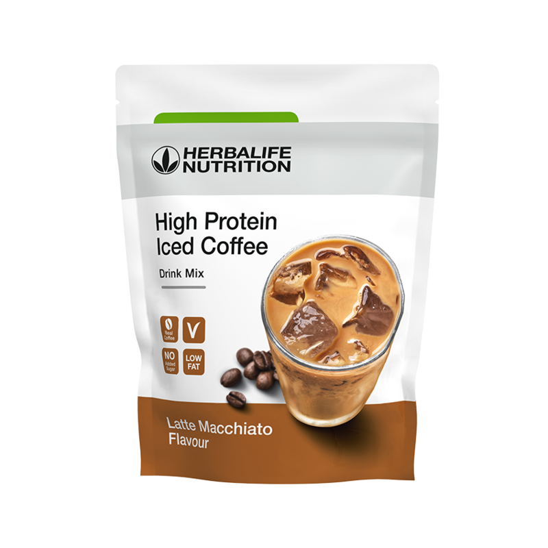 Herbalife High Protein Iced Coffee Latte Macchiato