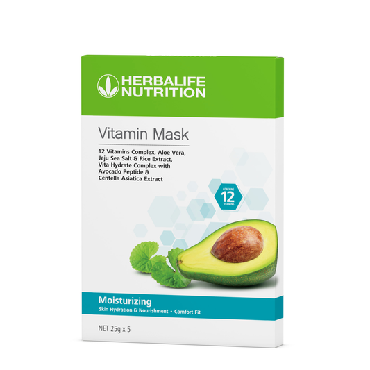 HerbaLife Moisturizing Vitamin Mask Pack of 5