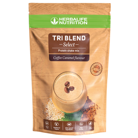 Herbalife Tri Blend Select Protein Shake Mix Coffee Caramel
